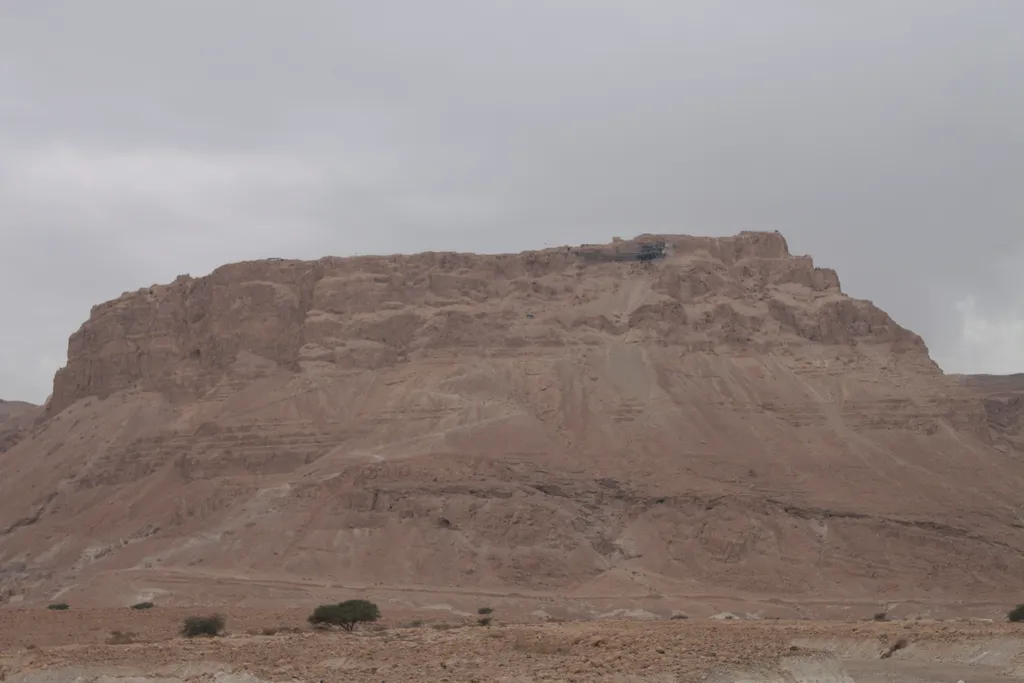 Masada (fortress of Herod in the Judean Desert, near the Salt Sea (Dead Sea))