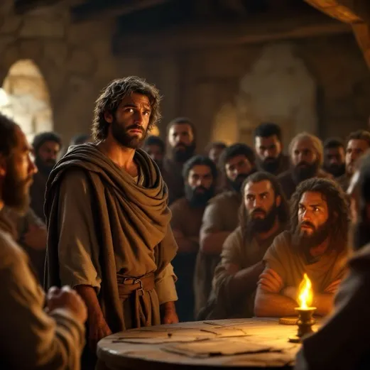 Barnabas Searching for Saul
