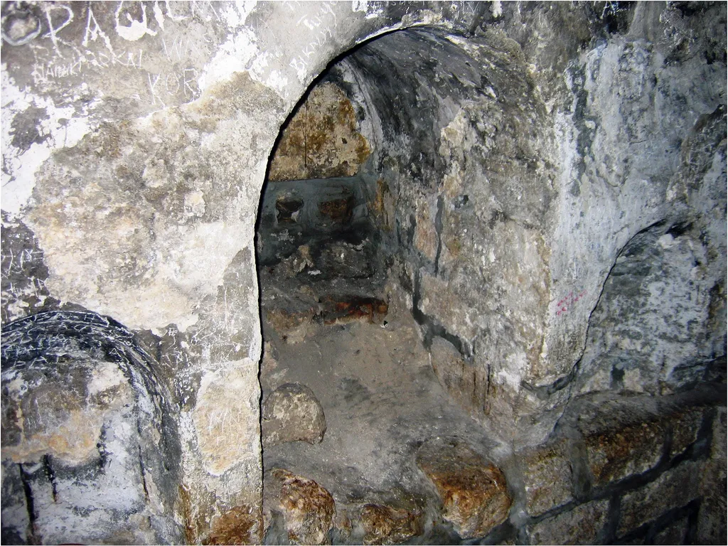 Inside Tomb of Lazarus