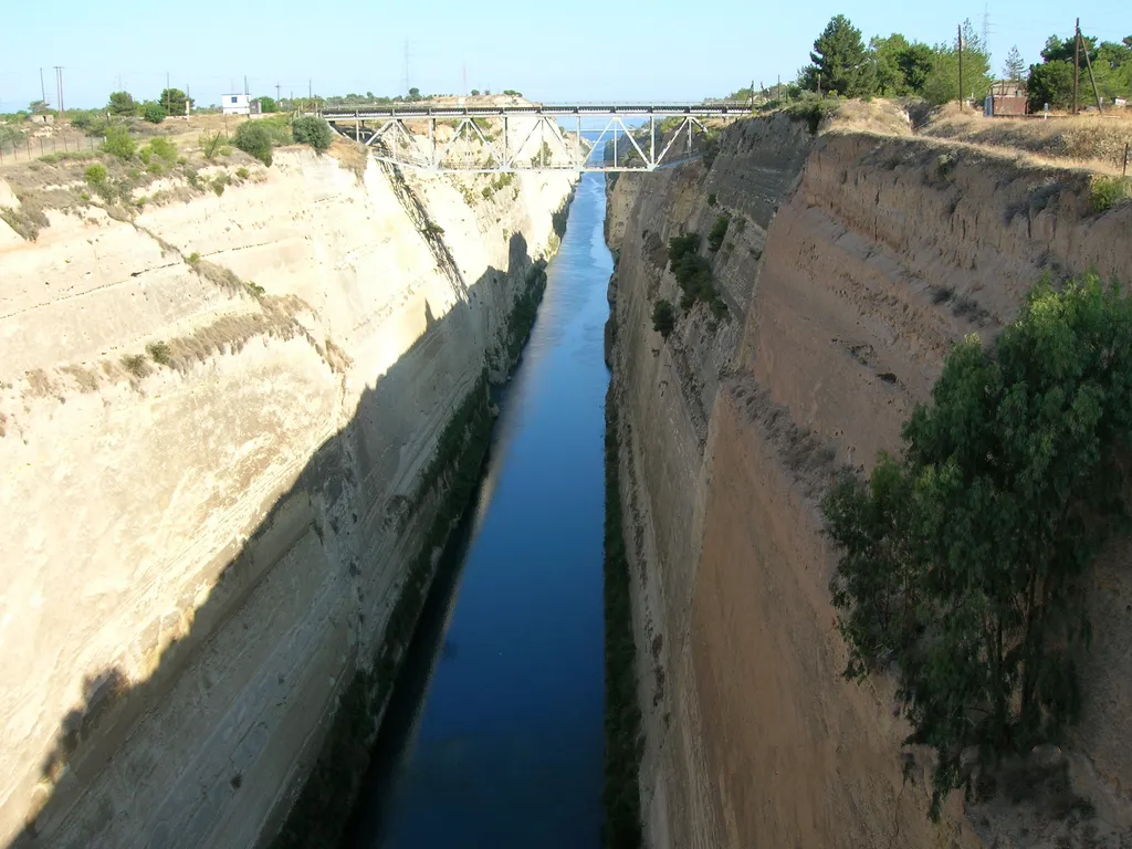 Isthmus Canal near Corinth