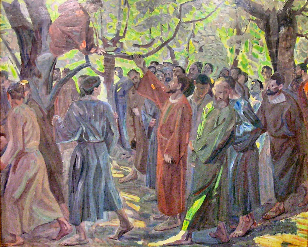 Christ and Zacchaeus