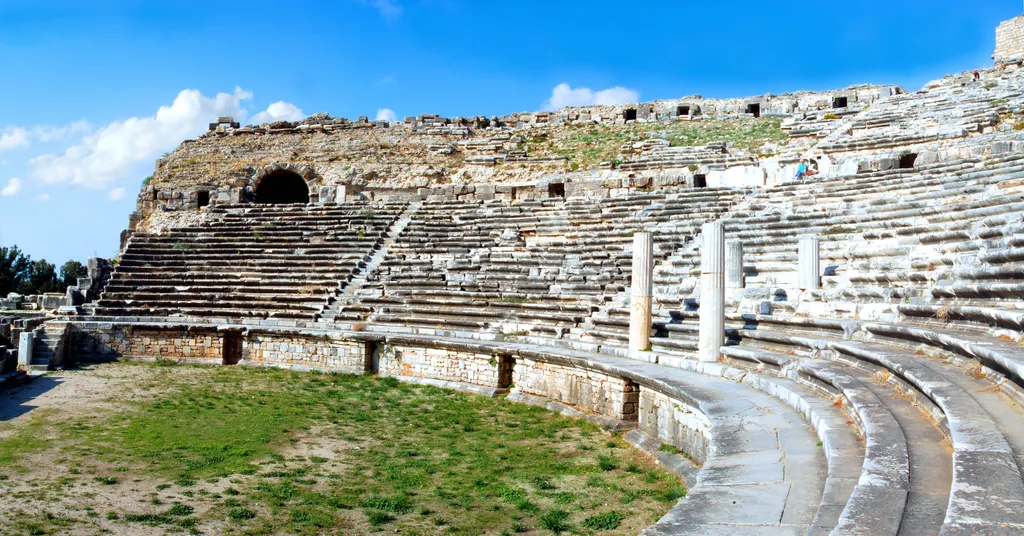 Theater at Miletus (Asia Minor, modern Turkey)
