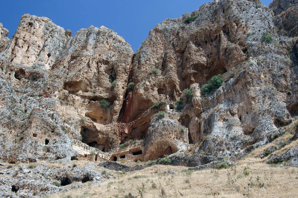 Mt. Arbel from the Galilee