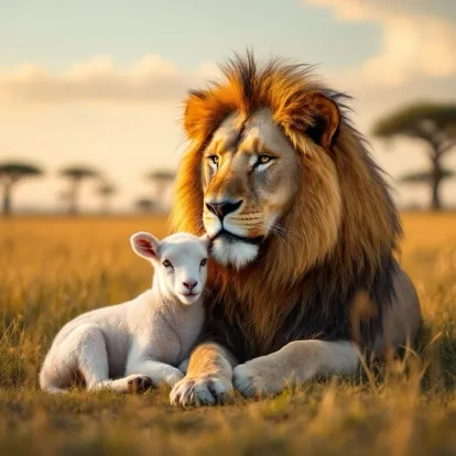 The Lion and the Lamb Resting