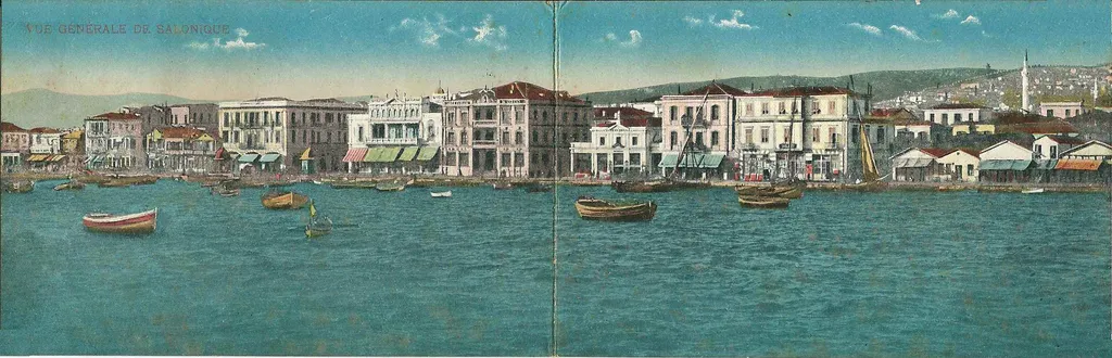 The seafront of Thessaloniki, as it was in 1917