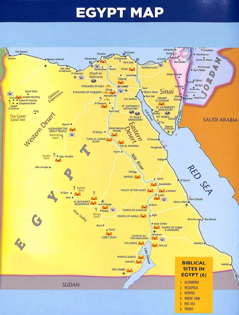 Map of Egypt