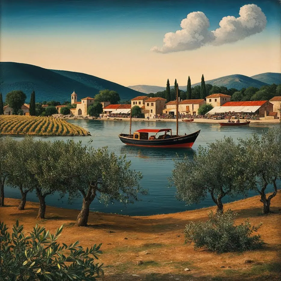 Jesus Travels on the Lake of Galilee