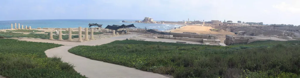 Caesarea Maritima (by the sea), Hippodrome and Palace