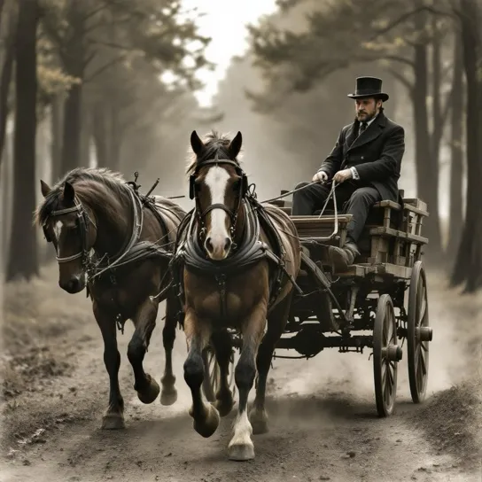 Carriage Driver With a Top Hat