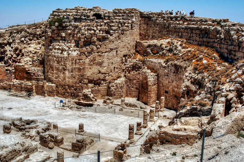 Inside of Herodium (Fortress of Herod the Great)