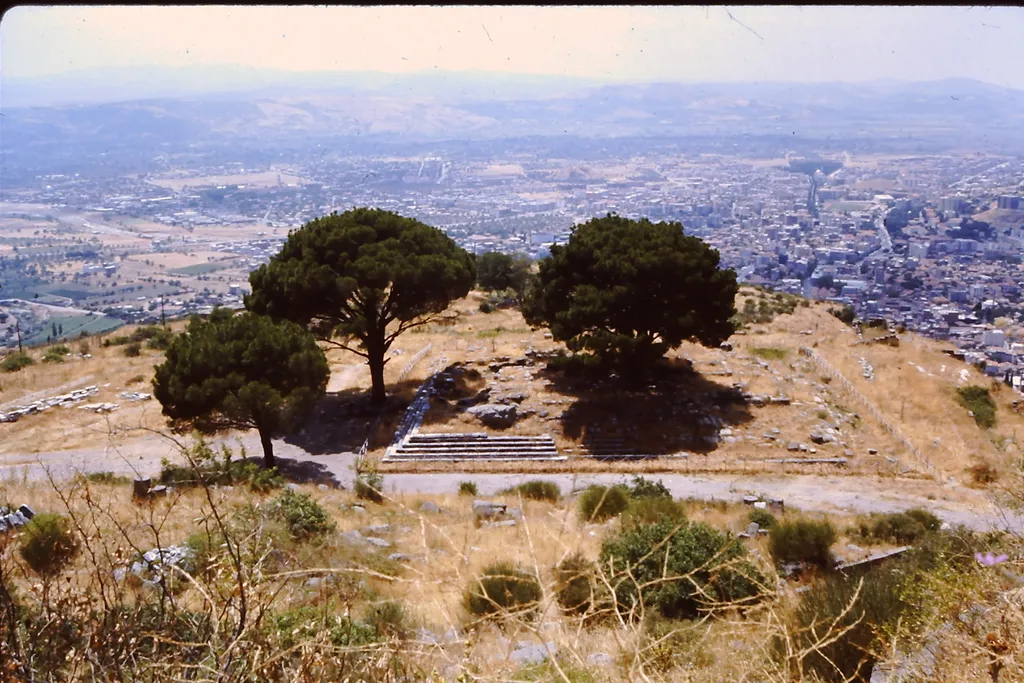 Location where Altar of Zeus once stood.