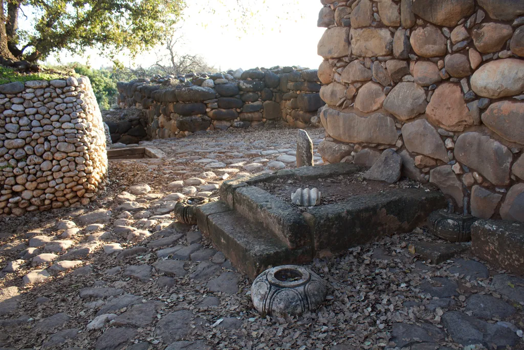 Throne of Judgment Inside Entrance to Tel Dan