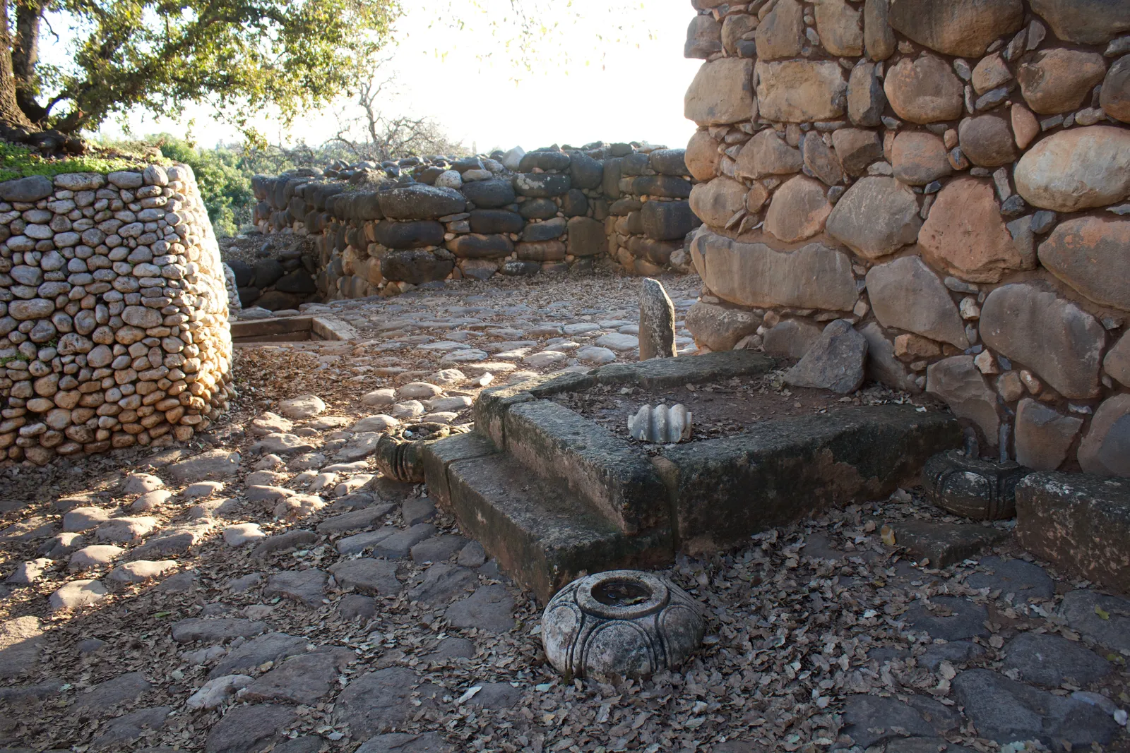 Throne of Judgment Inside Entrance to Tel Dan