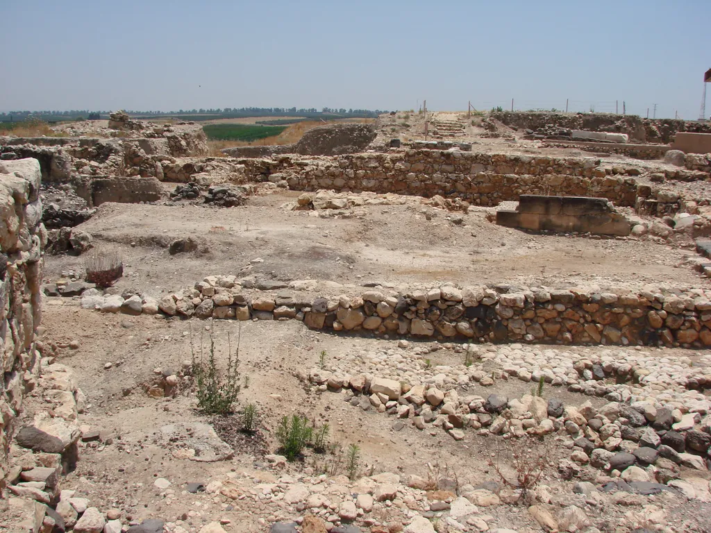 Archaeological Ruins of Tel Gezer in the Shephelah, Israel