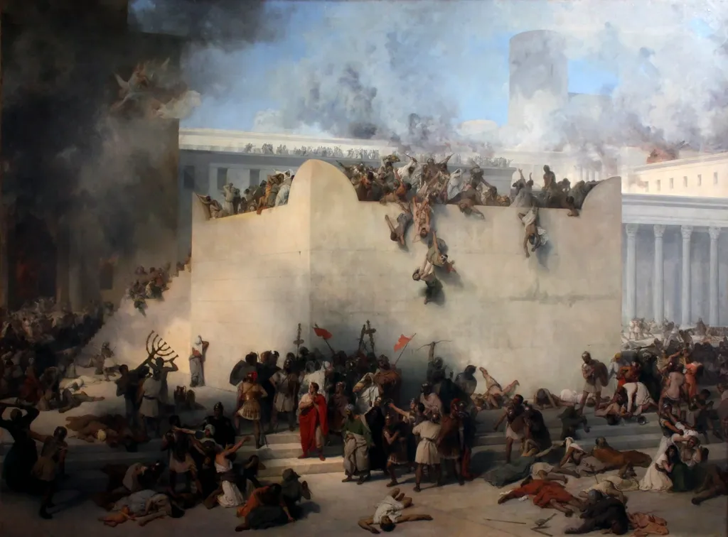 Destruction of the Temple and its Environs by the Romans in A.D. 70