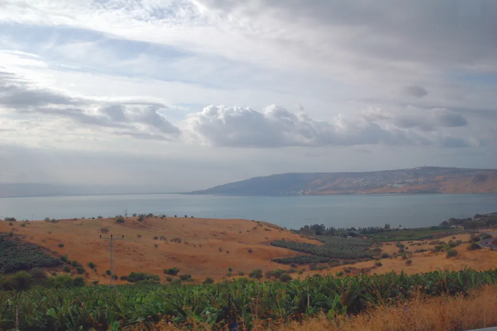 The Sea of Galilee and Hills of the Galilee