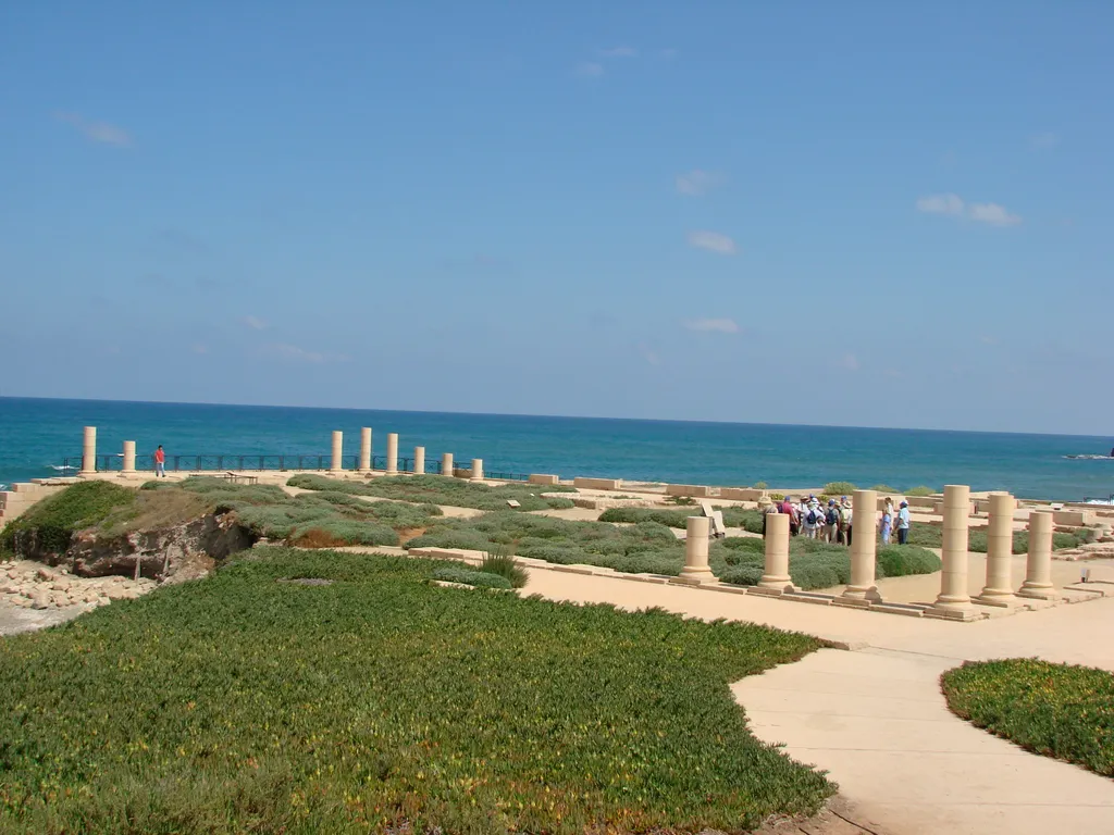 Herod's Palace at Caesarea Maritima