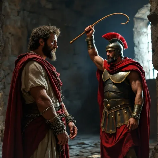 Paul Bound for Scourging