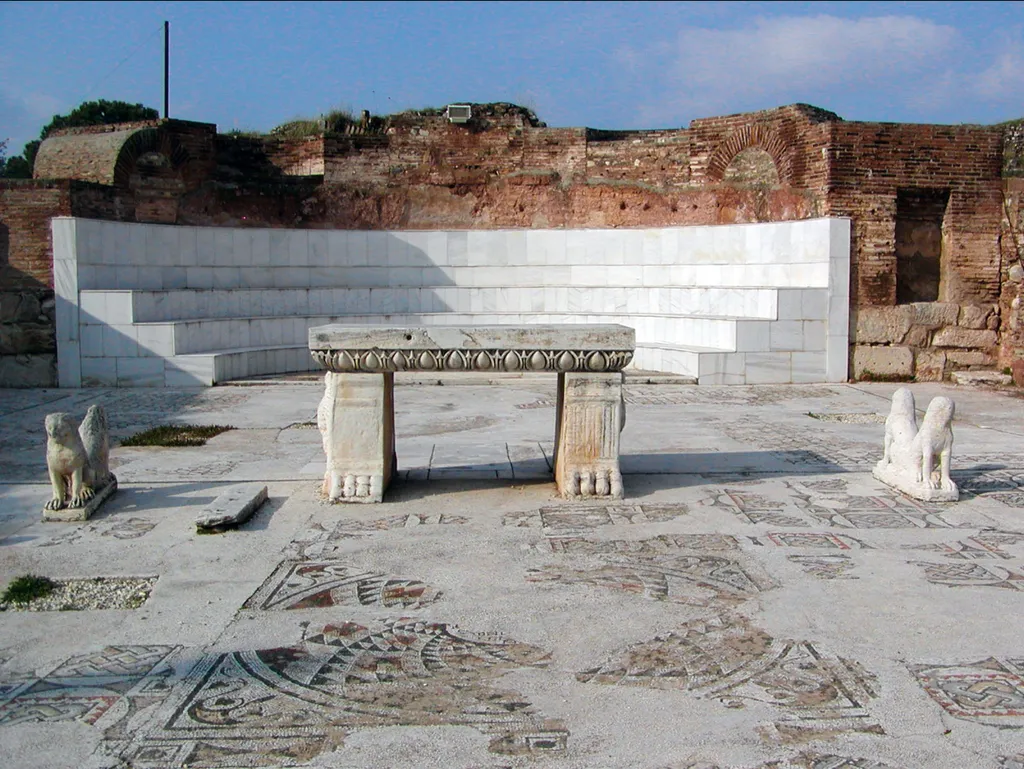 Altar in Synagogue at Sardis