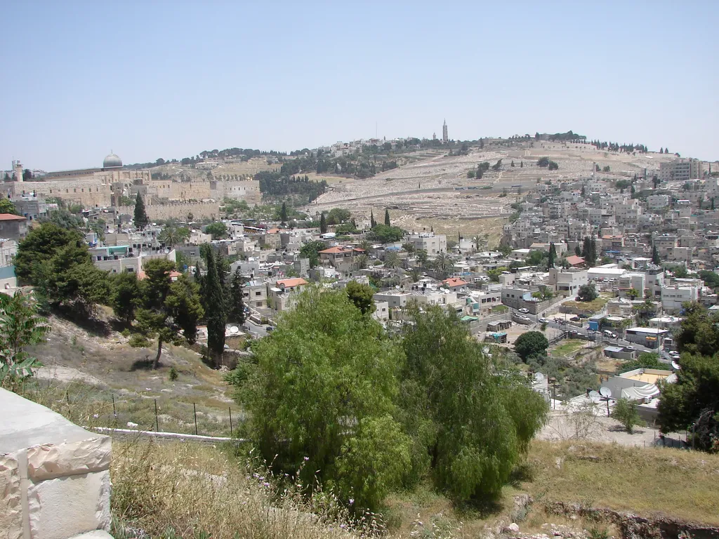 City of David from the East