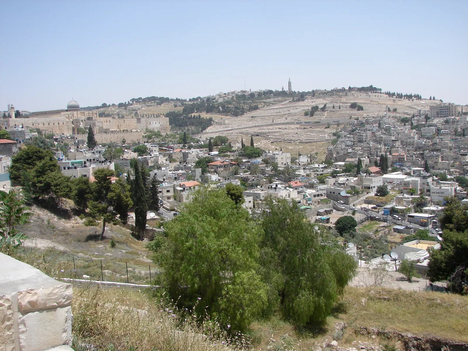 City of David from the East