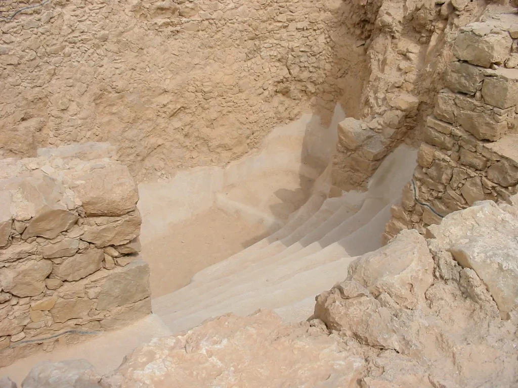 Mikva at Qumran