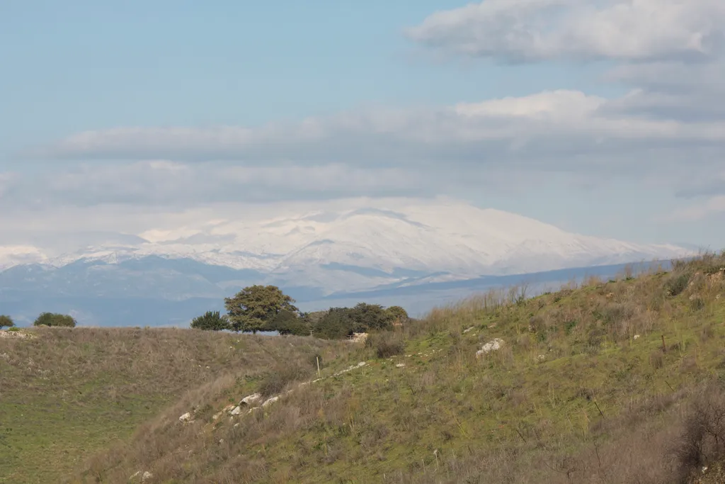 Mt. Hermon from Israel