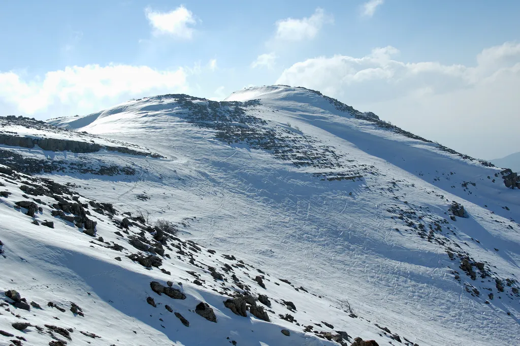 Mt. Hermon with Snow