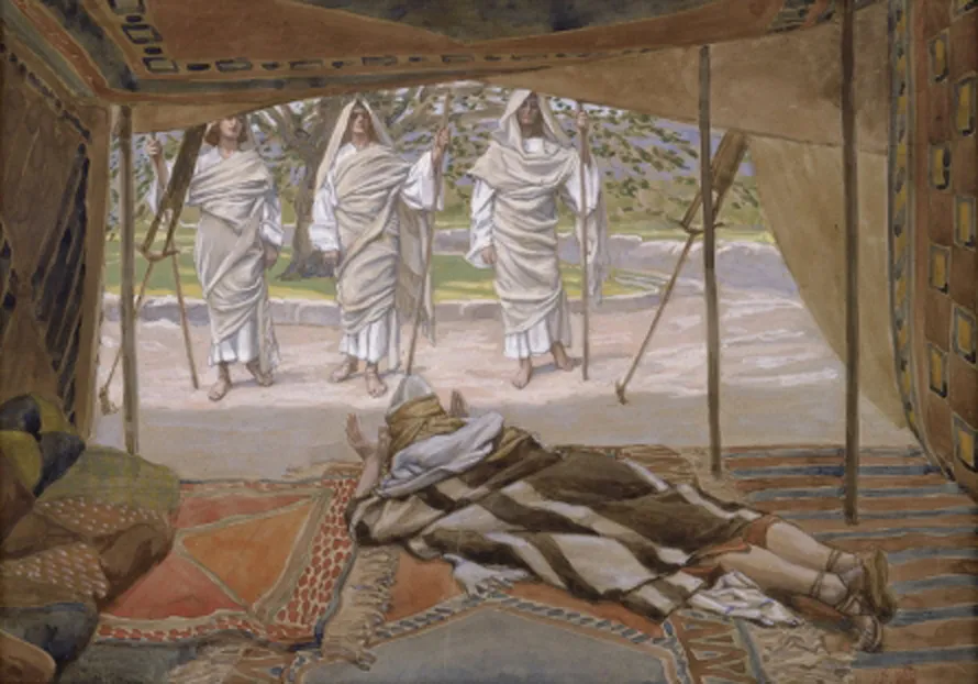 Abraham Visited by the Three Angels