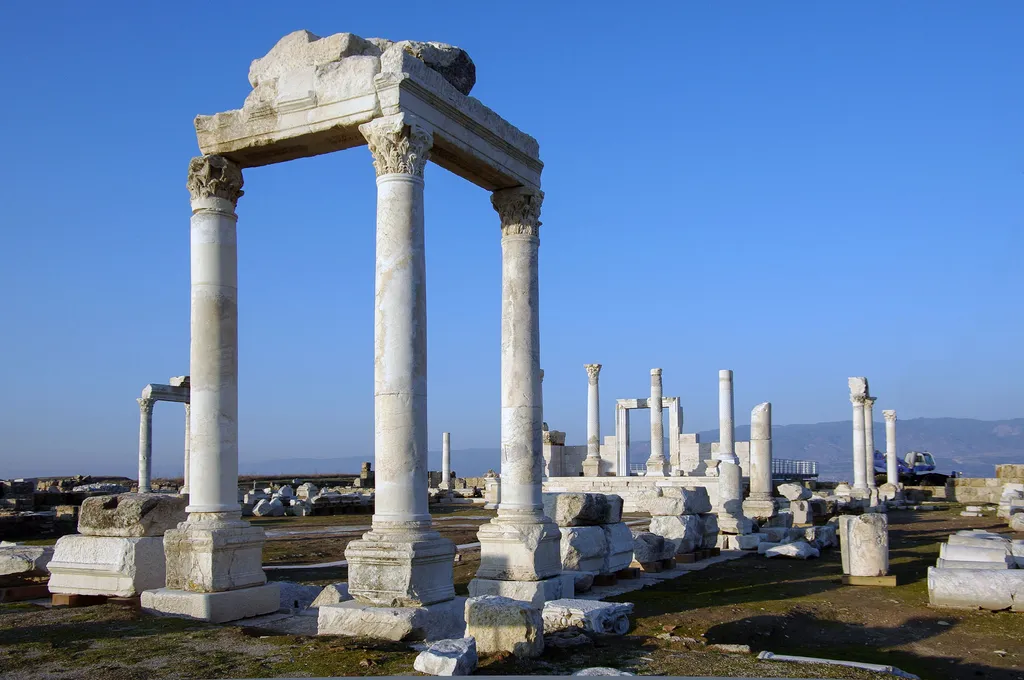 Ruins of Temple in Laodicea