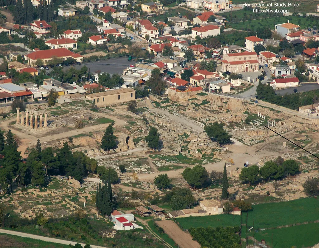 Corinth from the View of Acrocorinth