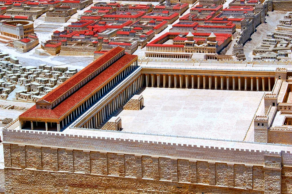 Solomon's Portico, South of the Temple