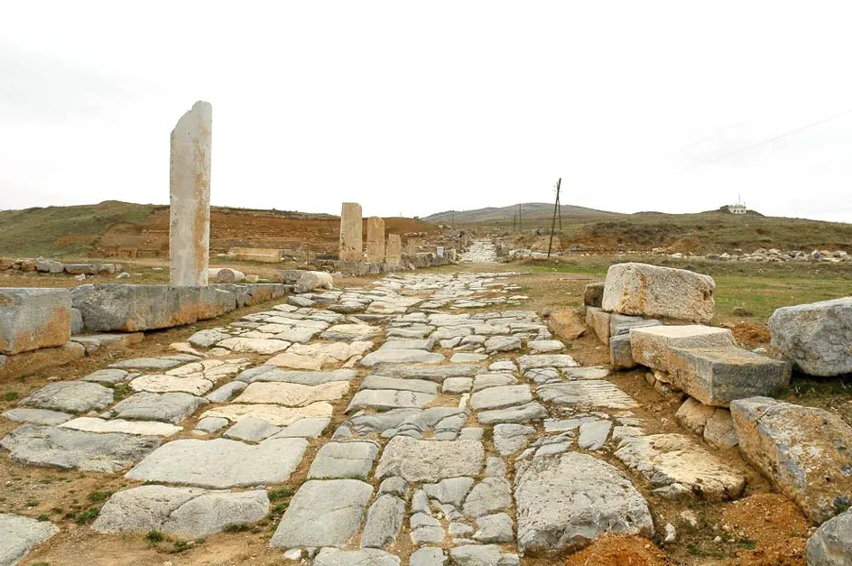 Street (Decumanus Maximus) in Pisidian Antioch