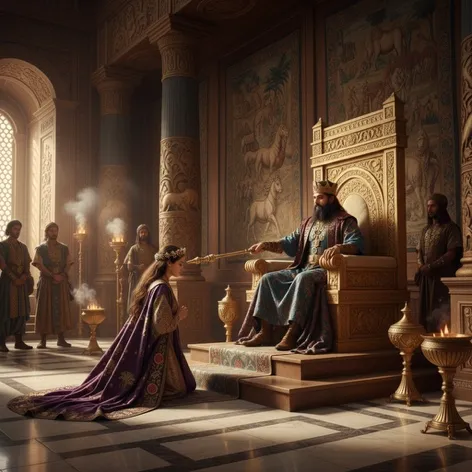 Esther Before the King's Throne