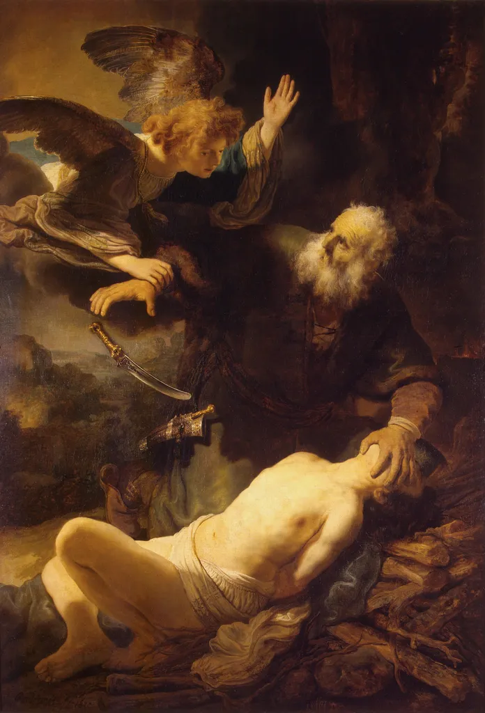The Sacrifice of Isaac (Rembrandt 1606-1669)