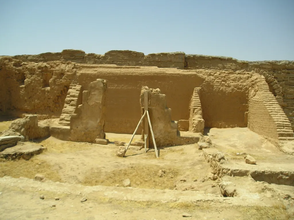 Dura-Europos house church with chapel area on the right