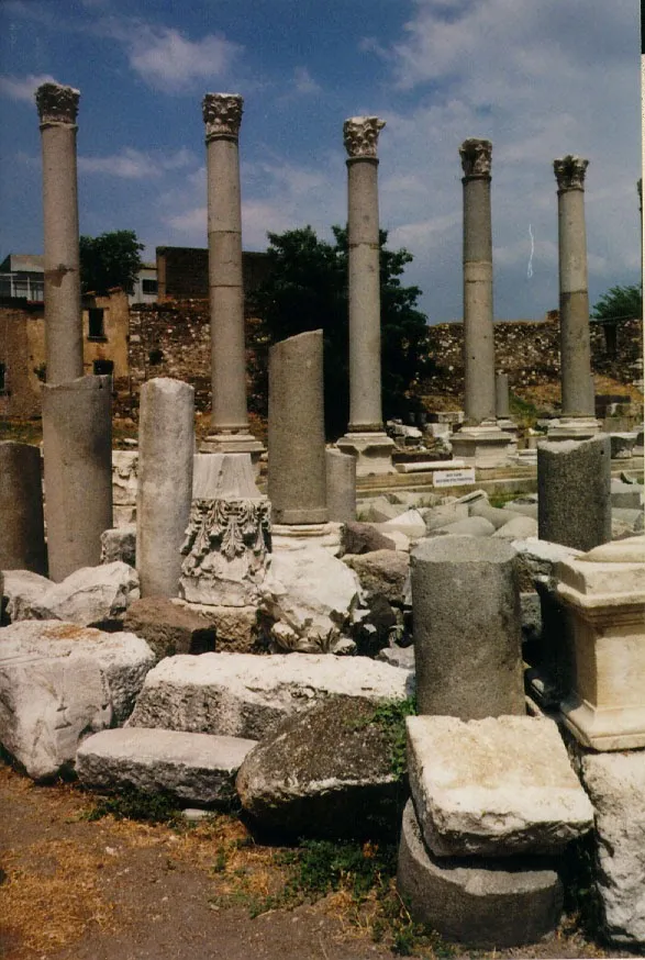 Ruins of the Agora in Smyrna (Izmir)