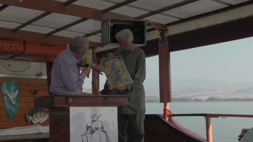Speaking on the Sea of Galilee