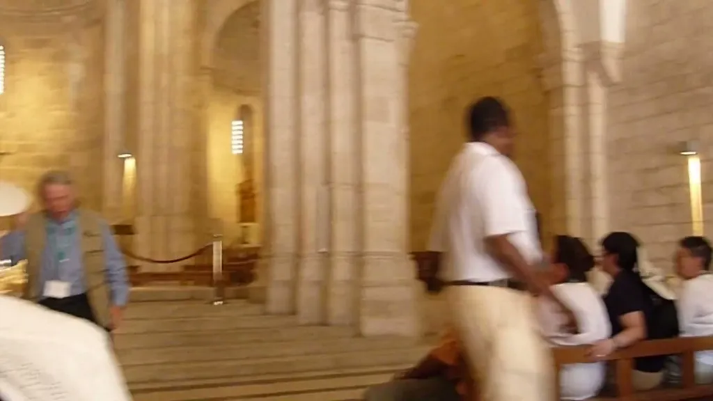 Singing in the Byzantine Church of St. Ann by Pool of Bethesda (John 5:18)