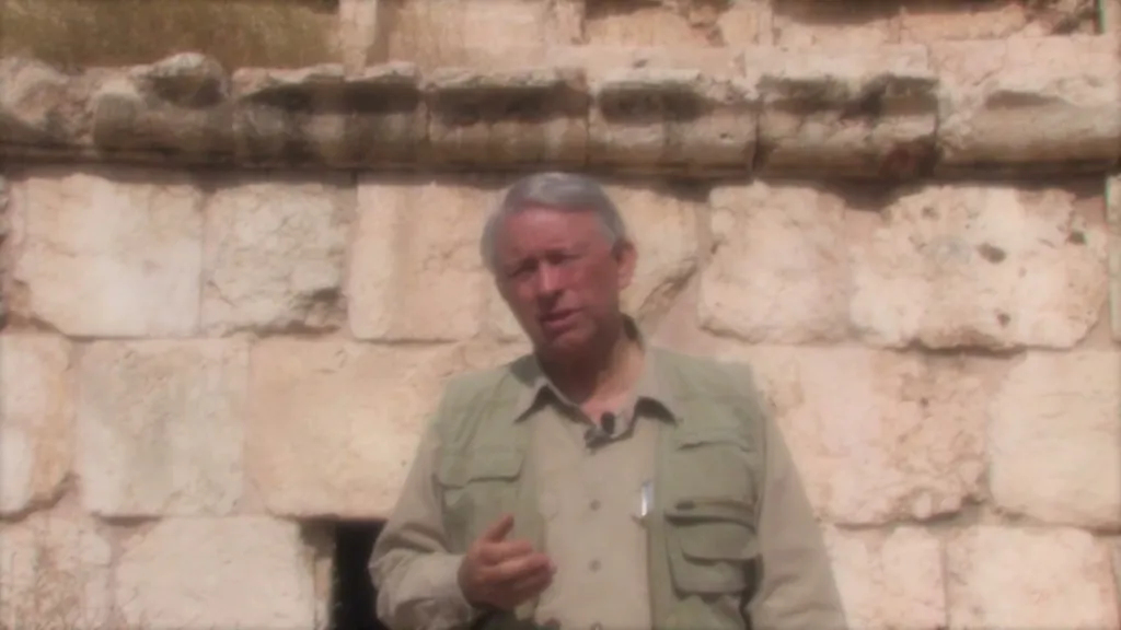 Dr. House Speaks in the Colosseum at Beit Shean